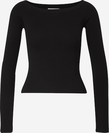 Pull-over 'Camille' STUDIO SELECT en noir : devant