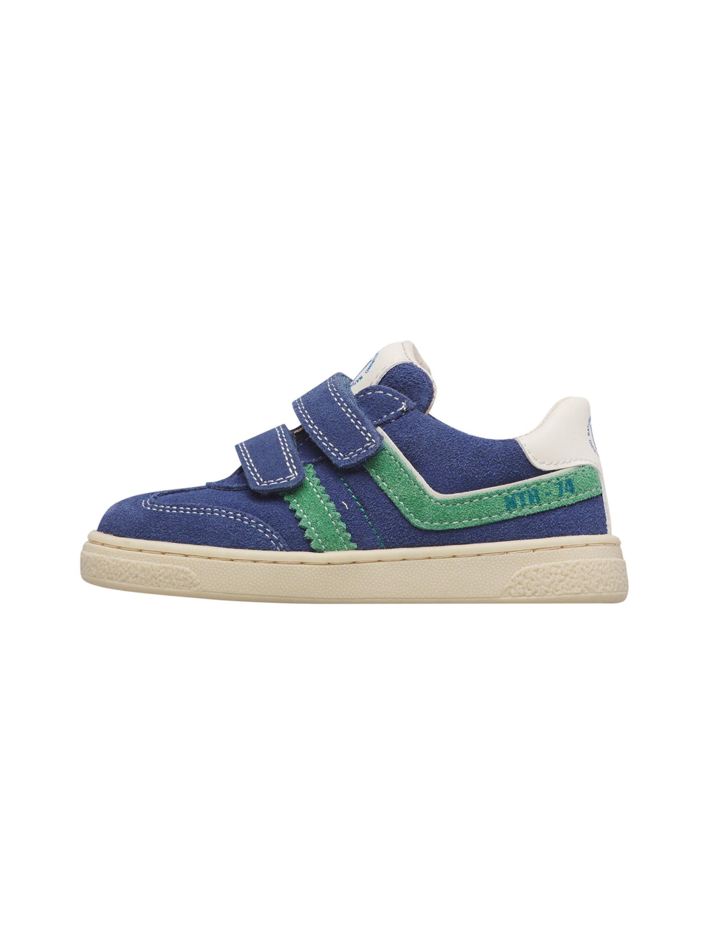 NATURINO Lage schoen 'MARVES LOW VL.' in Blauw: voorkant