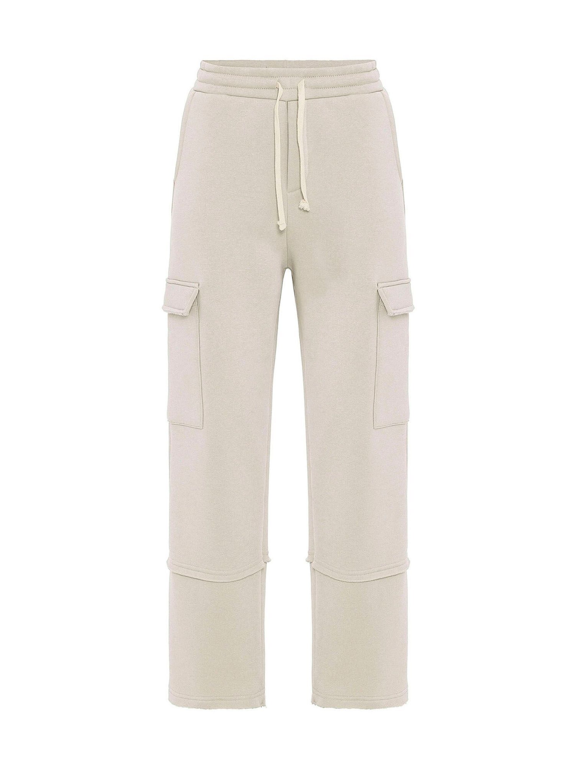 pilka Dandalo Laisvo stiliaus kelnės: priekis