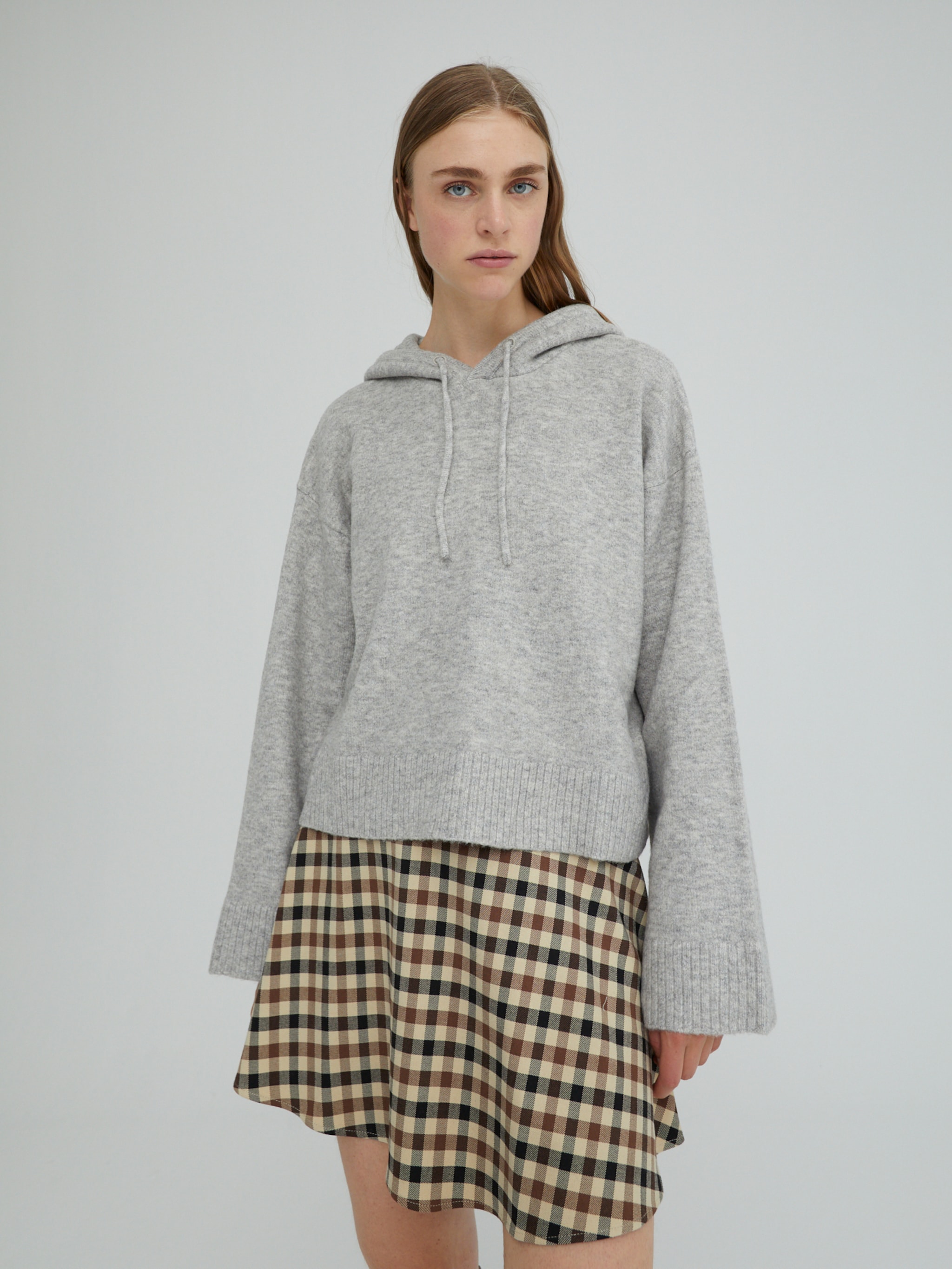 EDITED Produkte Pullover 'Lucille' graumeliert