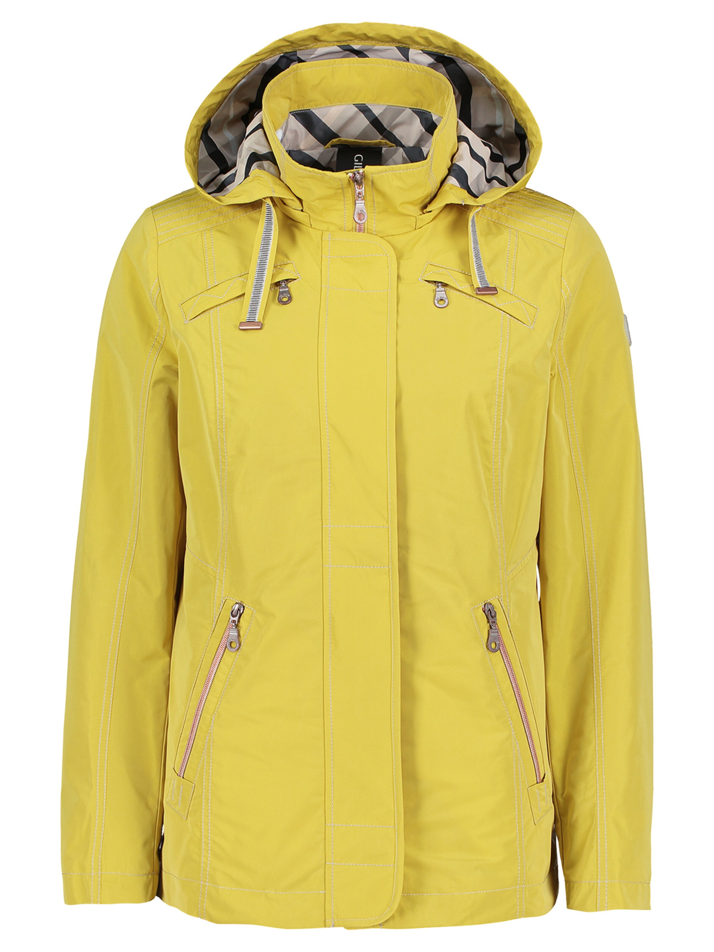 GIL BRET Tussenjas in Geel: voorkant