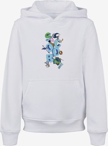 F4NT4STIC Sweatshirt 'Scoopy Doo' in Weiß: predná strana