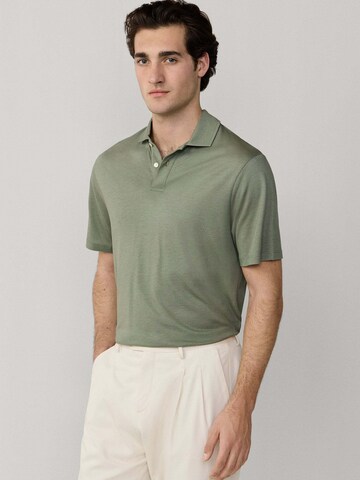 Hackett London Shirt 'Tailored For Travel' in Groen