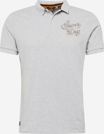 T-Shirt Superdry en gris : devant