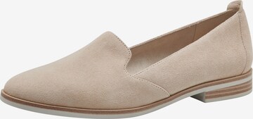 Chaussure basse TAMARIS en beige : devant