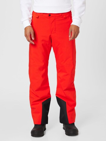 Regular Pantalon de sport PEAK PERFORMANCE en rouge : devant