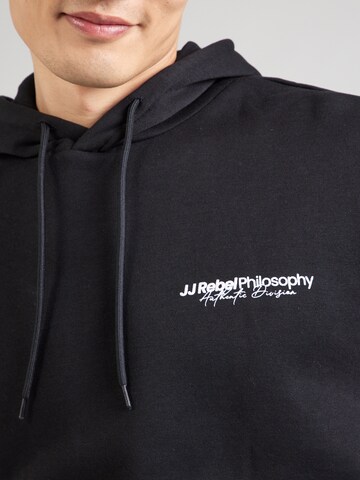 JJ Rebel Sweatshirt 'JREBZACK' in Black