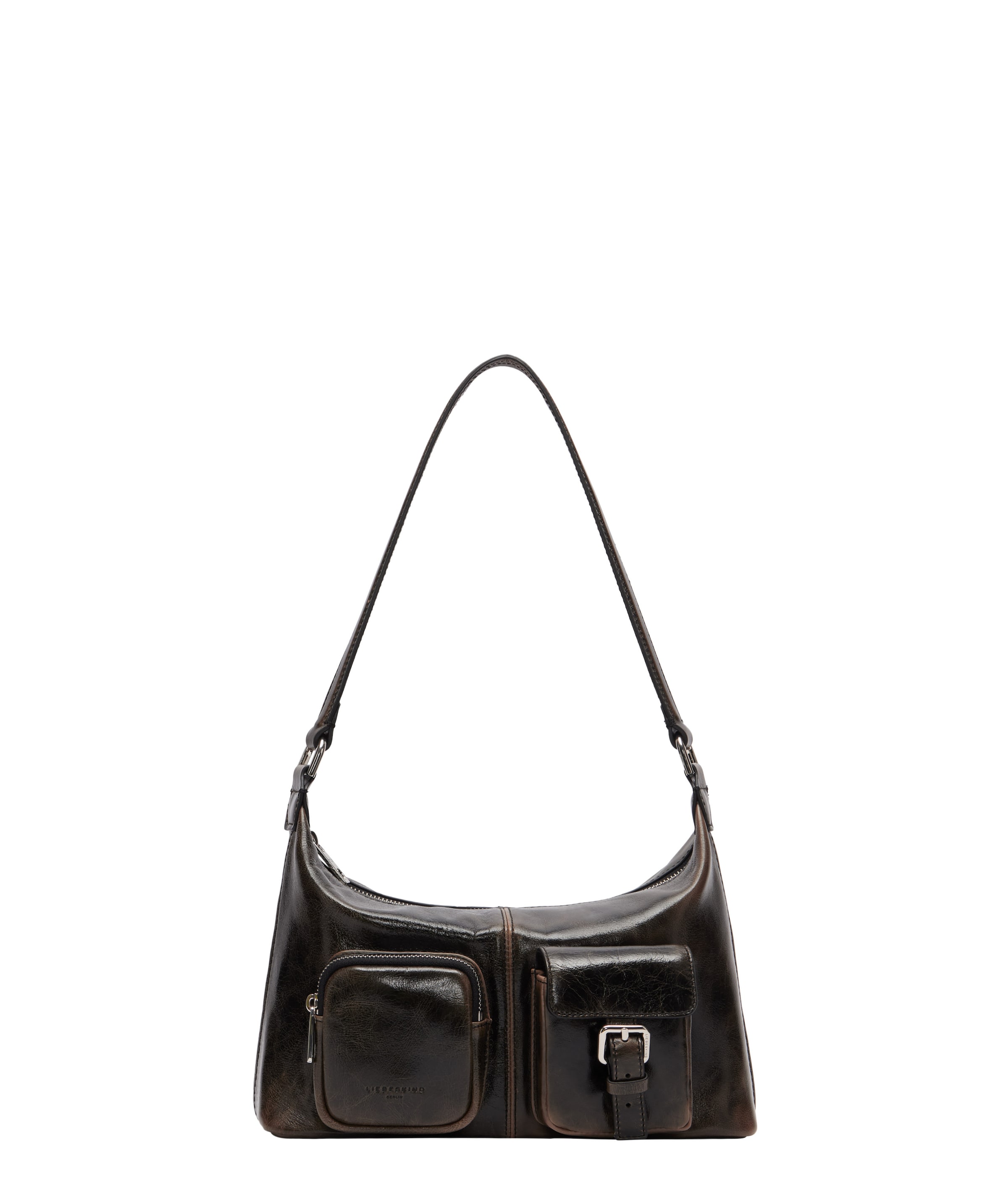 Liebeskind Berlin Schultertasche 'Andrea' in Braun: Vorderseite