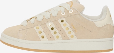 ADIDAS ORIGINALS Matalavartiset tennarit 'CAMPUS 00s' värissä beige / vaaleabeige / kulta, Tuotenäkymä