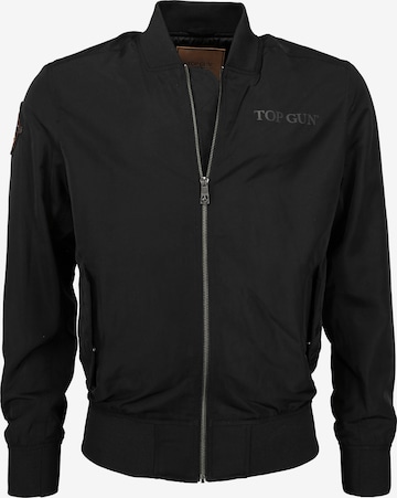 TOP GUN Between-Season Jacket ' TG20193038 ' in Black: front