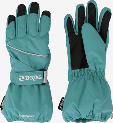 ZigZag Handschoenen 'Kempston' in Blauw: voorkant