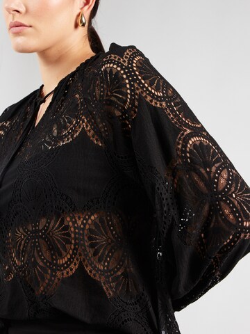 ONLY Carmakoma Bluse 'CARCABANNA' i sort