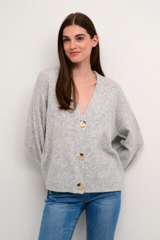 Cardigan 'Merle' Cream en gris : devant