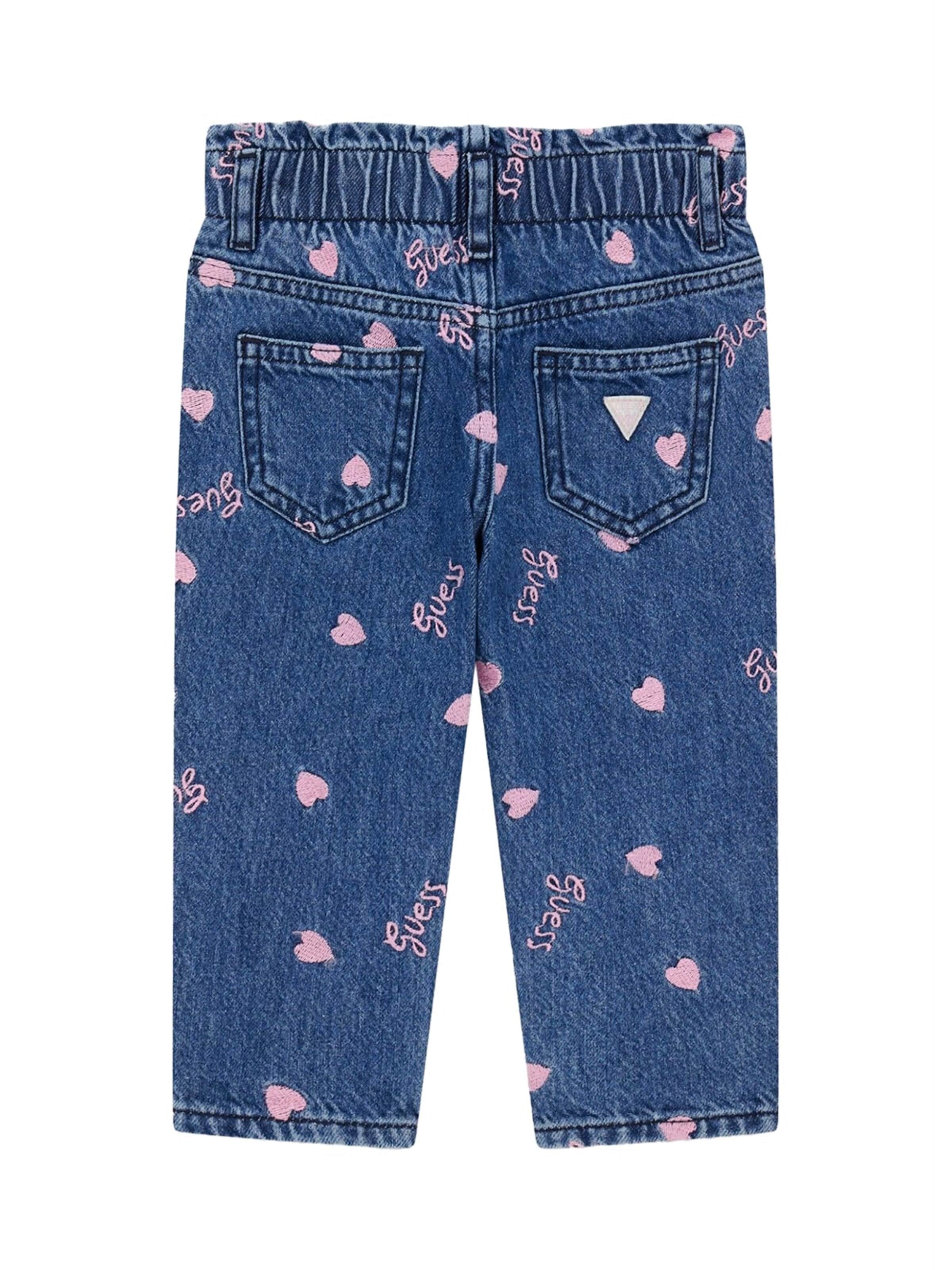 GUESS KIDS - Loosefit Vaquero en azul