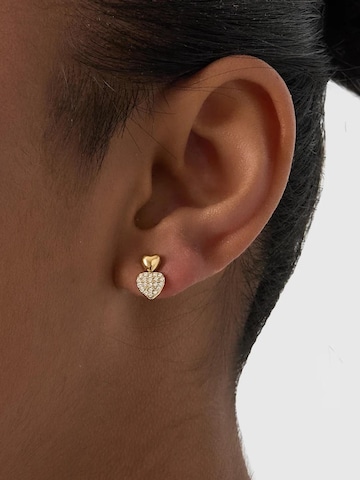 Boucles d'oreilles 'VALESSA' Cala Rose en or