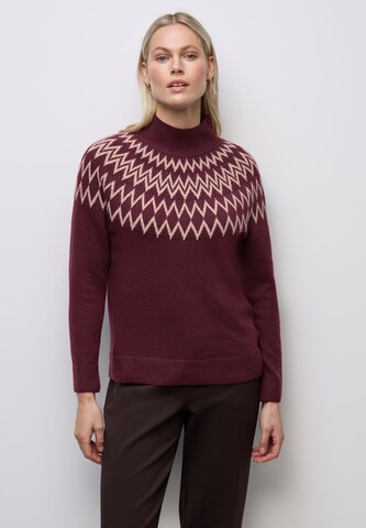 STREET ONE Sweater in Red: front