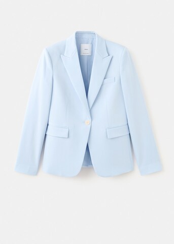 MANGO Blazer 'Boreal' in Blue