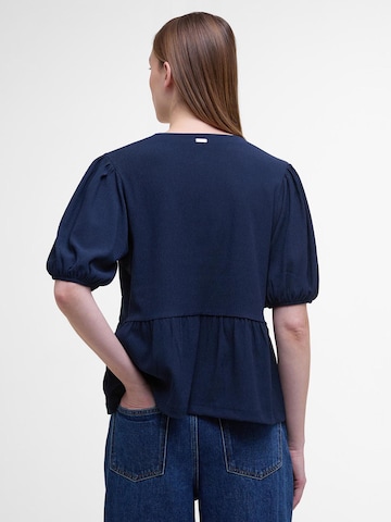 Barbour Bluse 'Louise' in Blau