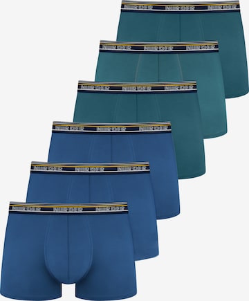 Nur Der Boxershorts 'Powerful' in Blauw: voorkant