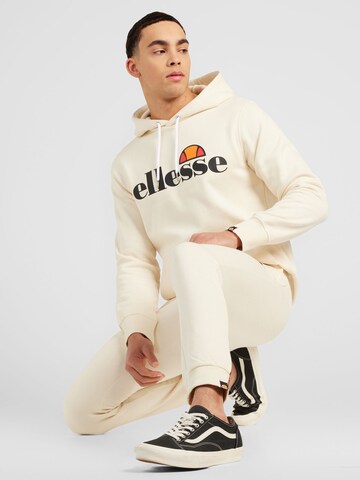 ELLESSE Tapered Παντελόνι σε λευκό