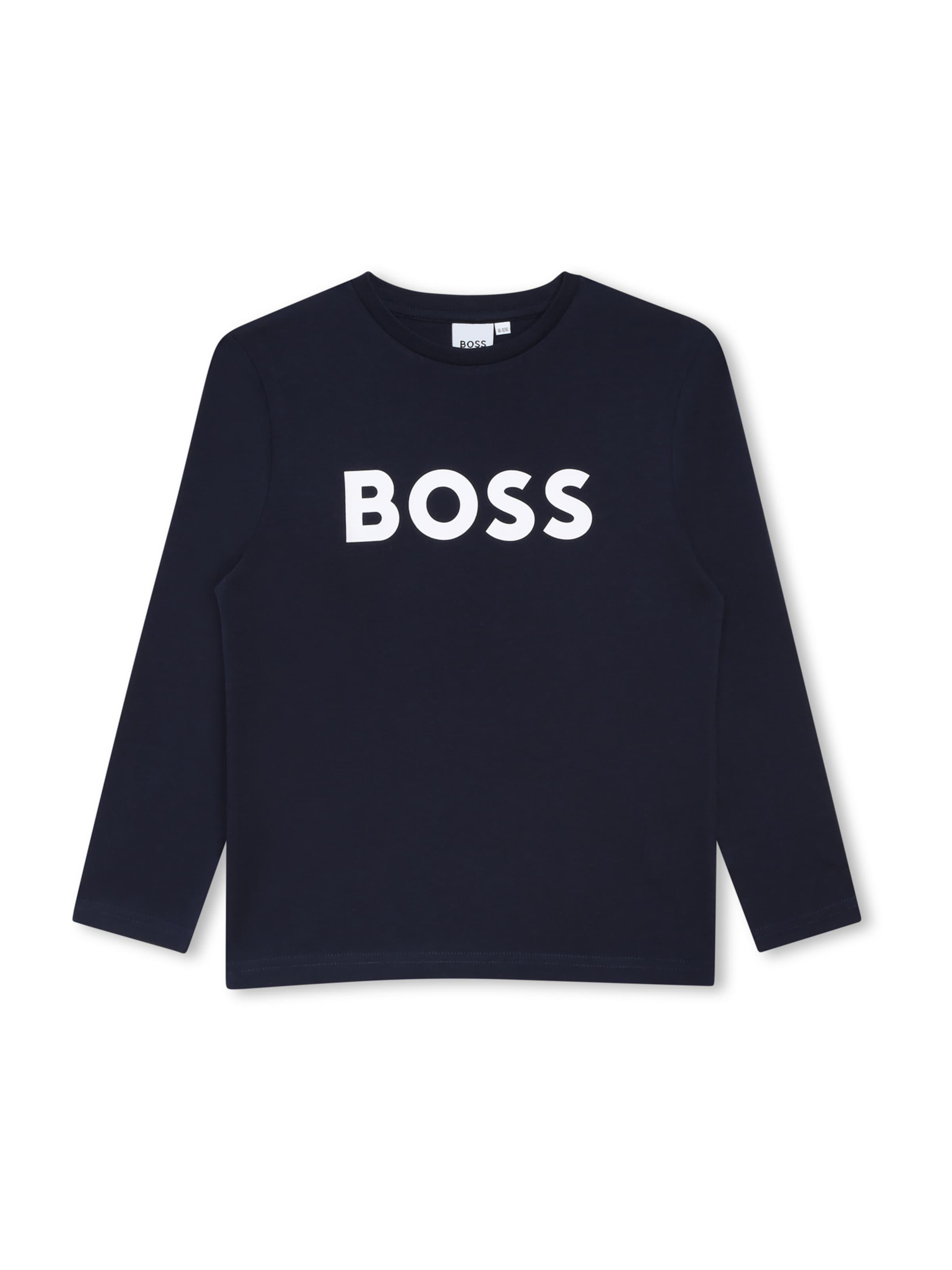 T-Shirt BOSS en bleu : devant