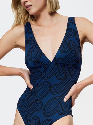 TRIUMPH Badeanzug ' Flex Smart Summer ' in Blau