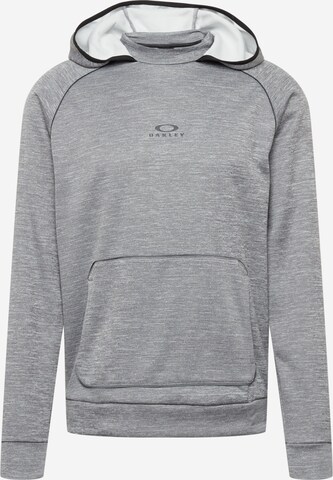 OAKLEY Sportsweatshirt in Grau: predná strana