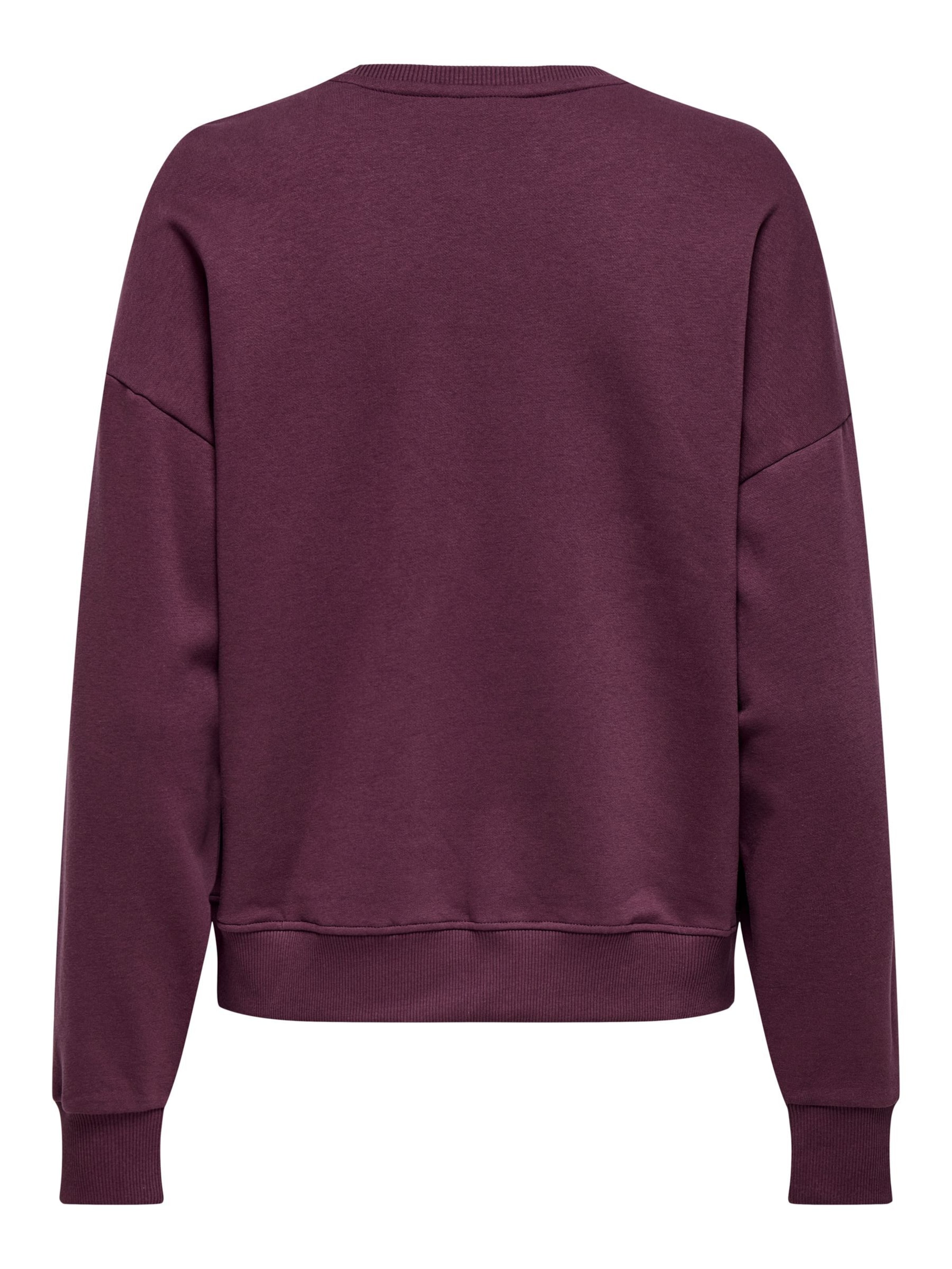 ONLY Sweatshirt 'ONLEly' in Rood