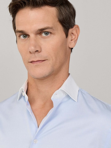 Hackett London Regular fit Zakelijk overhemd in Blauw