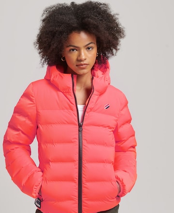 Superdry Winterjacke in Orange