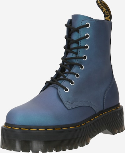 Dr. Martens Sienamie zābaki 'Jadon', krāsa - zils / dzeltens / melns / Sudrabs, Preces skats