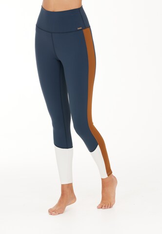 Athlecia Regular Workout Pants 'Sukey' in Blue: front