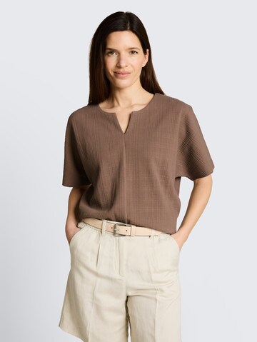 TOM TAILOR Bluse in Braun: Vorderseite