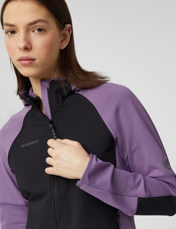 MAMMUT Fleecejacke  ‘Massone ' in Lila