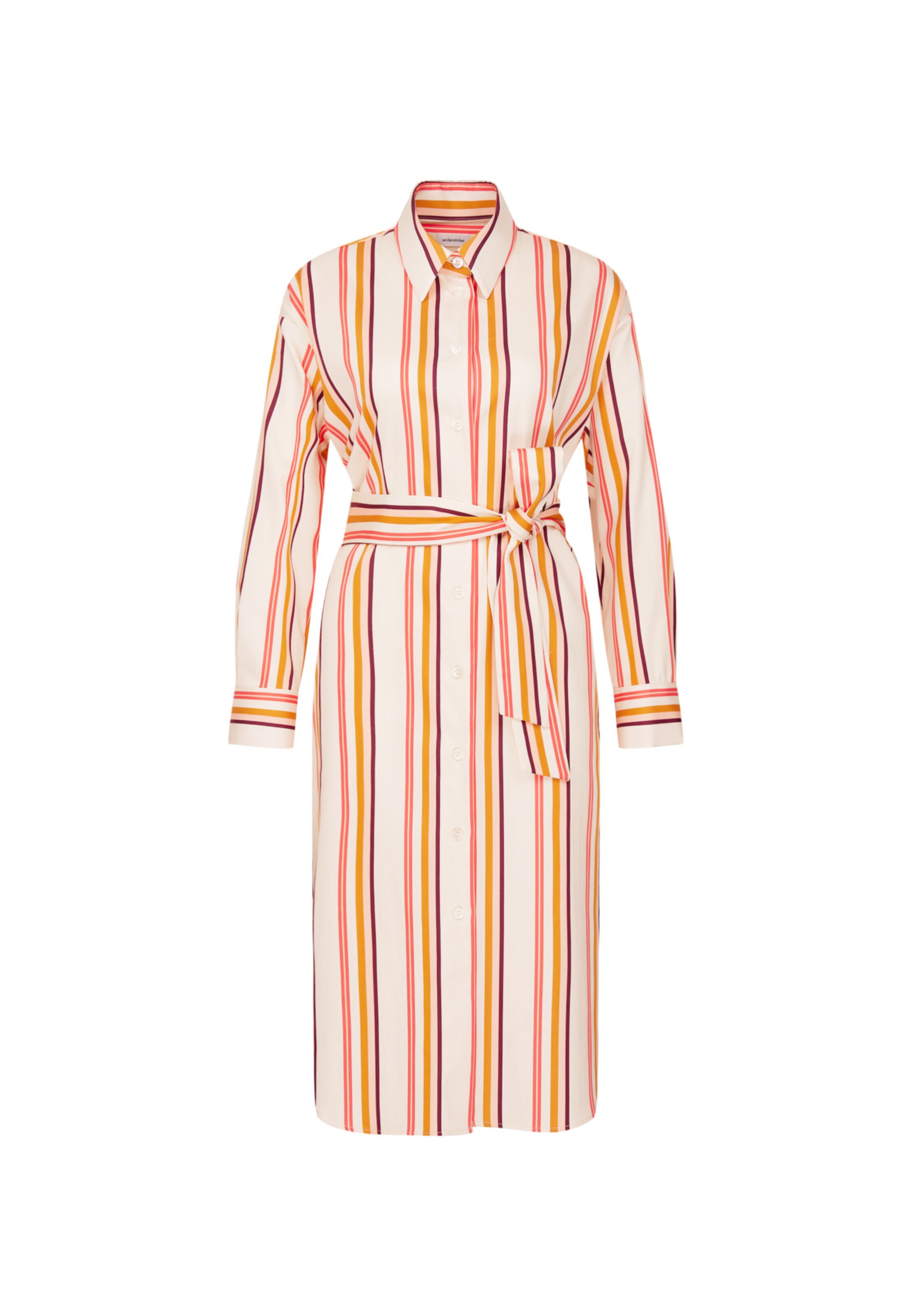 SEIDENSTICKER Jurk 'The Statement Prints' in Beige