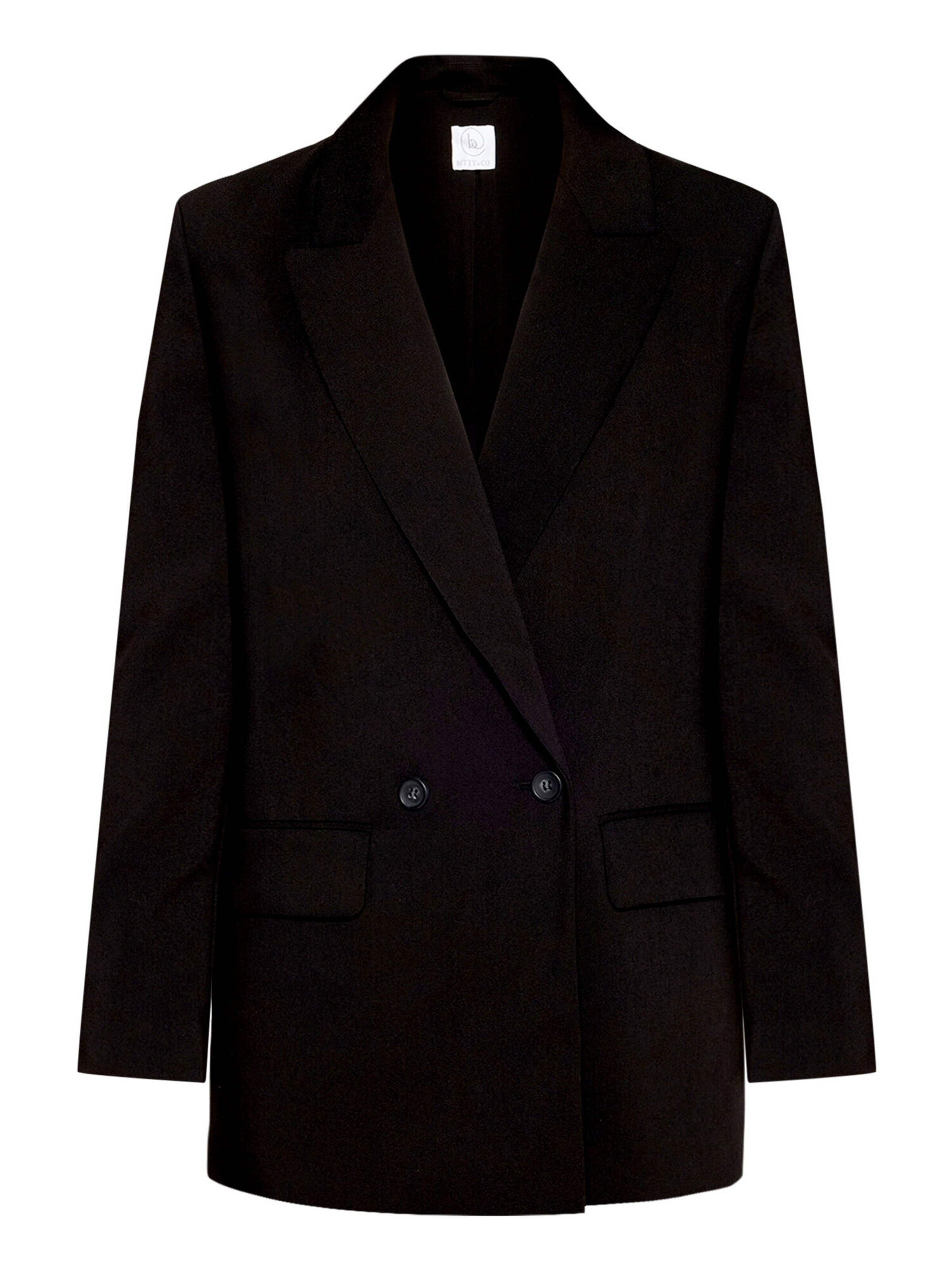 Blazer Betty & Co en noir : devant