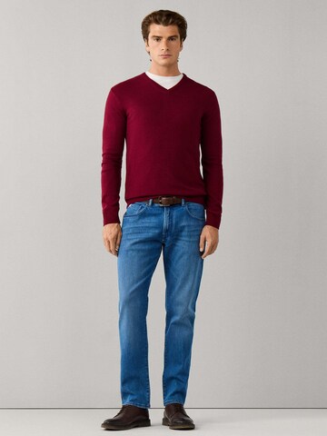 Hackett London Sweater in Red