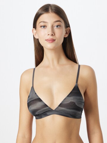 Samsøe Samsøe Triangle Bra 'JOSIE' in Grey: front