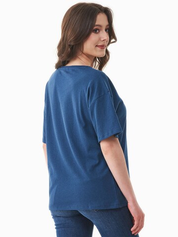 Organication T-Shirt in Blau