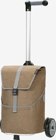 Trolley 'Mikkel' di Andersen Shopper in beige: frontale