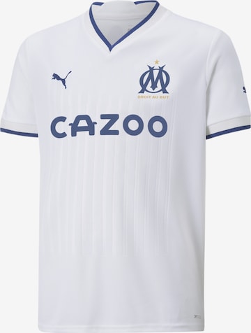 PUMA - Camiseta funcional 'Olympique De Marseille Home 22/23' en blanco: frente