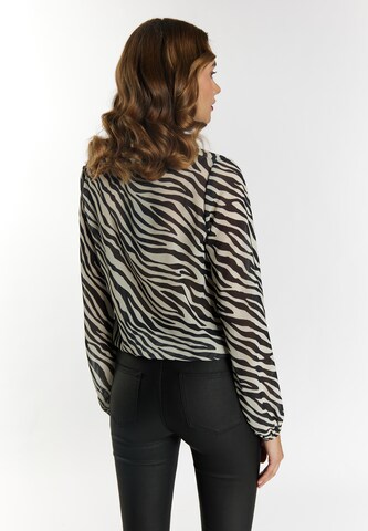 faina Blouse in Zwart