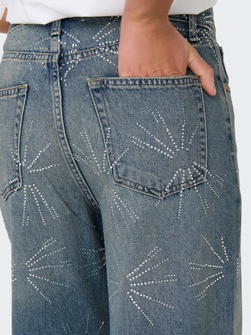 ONLY Wide leg Jeans 'ONLHOPE' in Blue