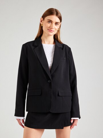 MYLAVIE by Sarah Harrison - Blazer en negro: frente