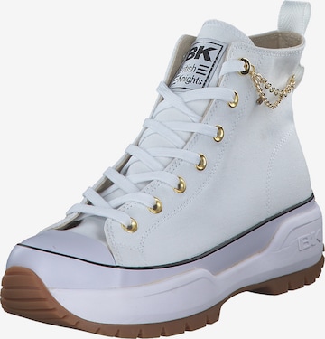 BRITISH KNIGHTS High-Top Sneakers 'Kaya Mid B53' in White: front