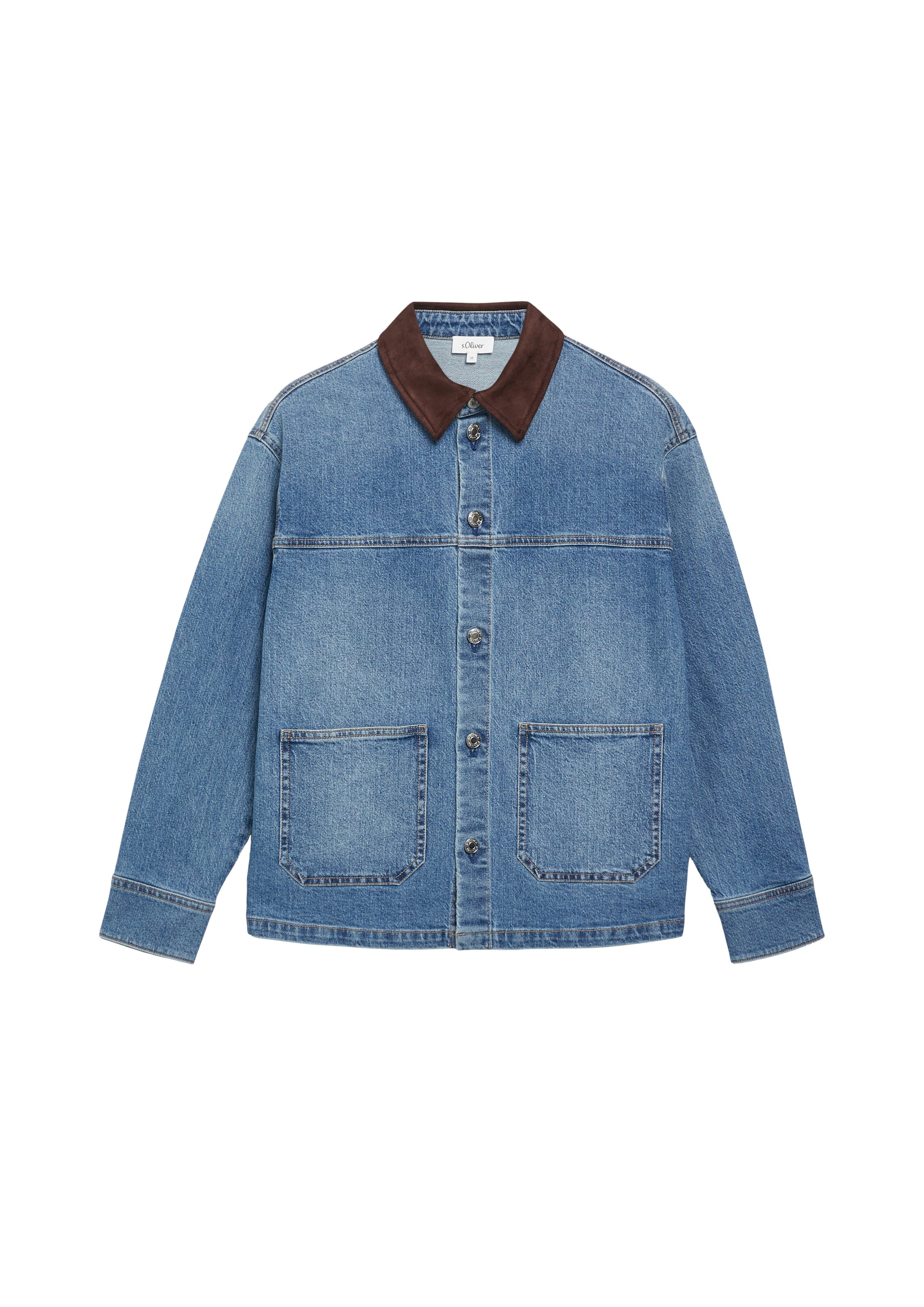 s.Oliver Tussenjas in Blauw: voorkant