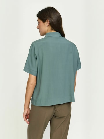 Soft Rebels Shirt ' SRFreedom ' in Groen: terug