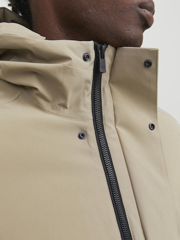 JACK & JONES Winter Jacket 'Keen' in Beige