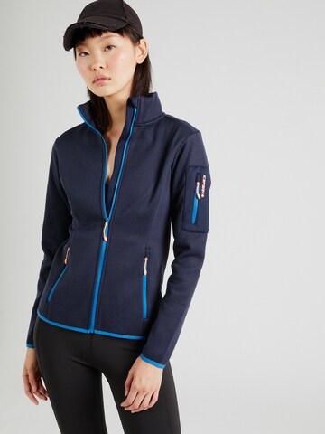 ICEPEAK Functionele fleece jas 'BOWERSVILLE' in Blauw: voorkant