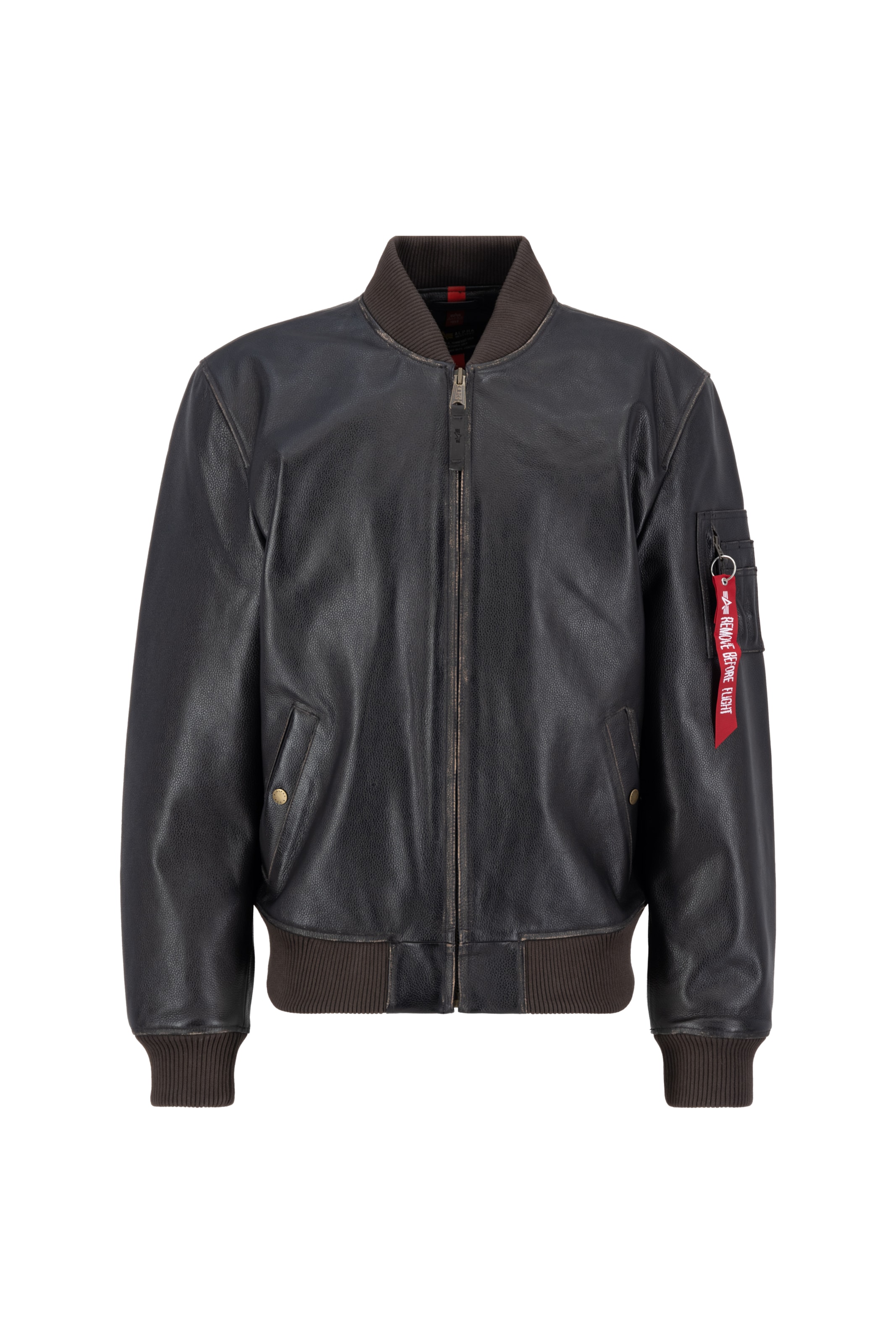 Chaleco Ligero Alpha Industries Para Hombre - Negro, 100% Poliéster